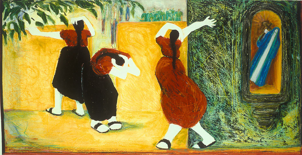 Within Church Grounds by Eve Whitaker 