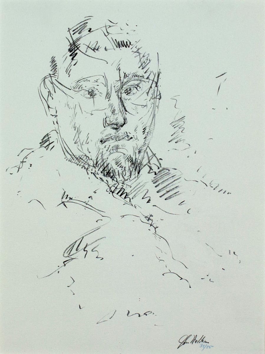 Self-Portrait by John Edward Heliker, Image 1.