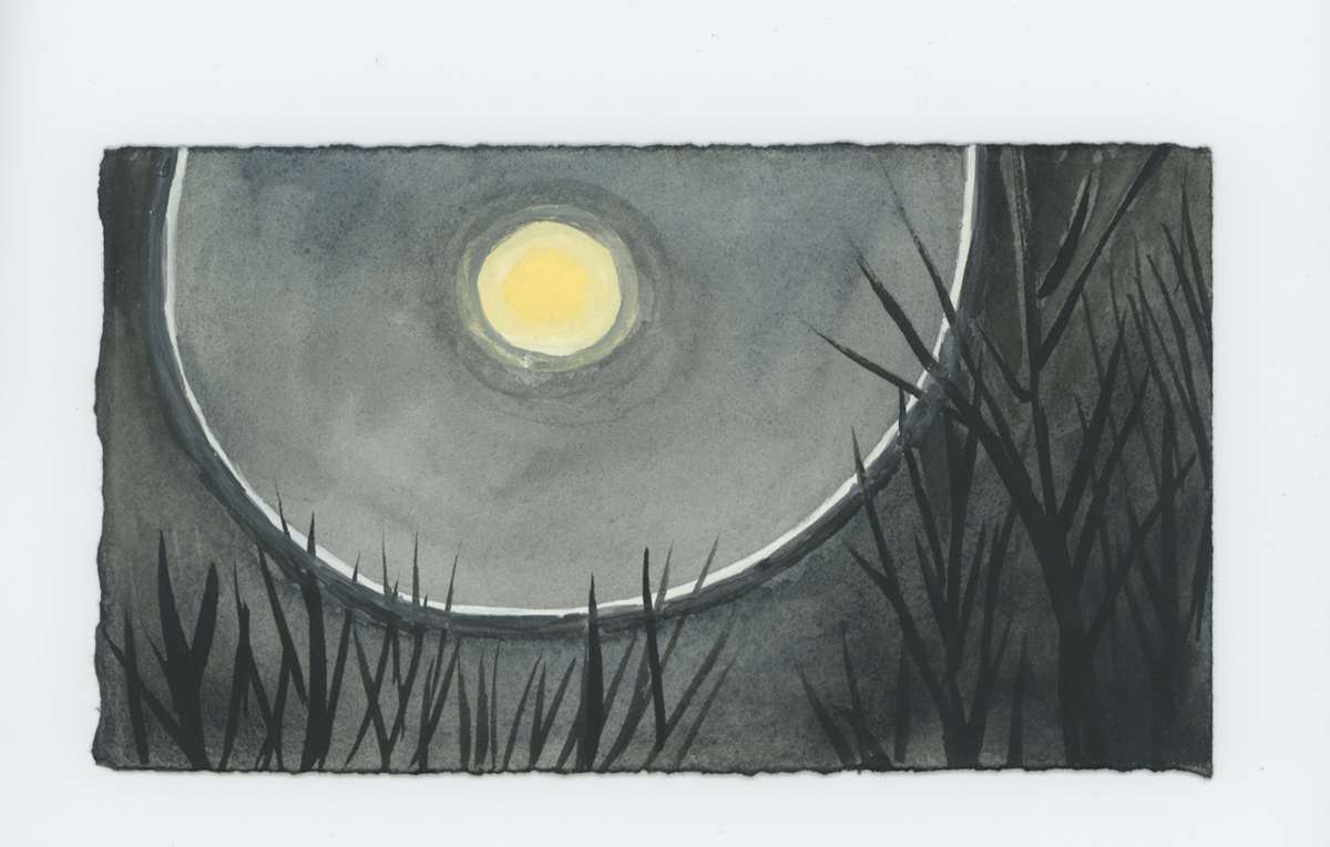 Halo Around the Moon, #1812, Image 1.