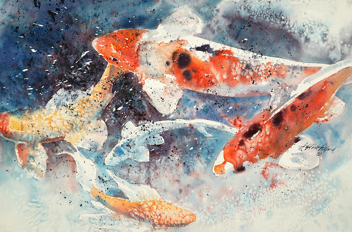 Coy Koi by Julie Gilbert Pollard, Image 1.