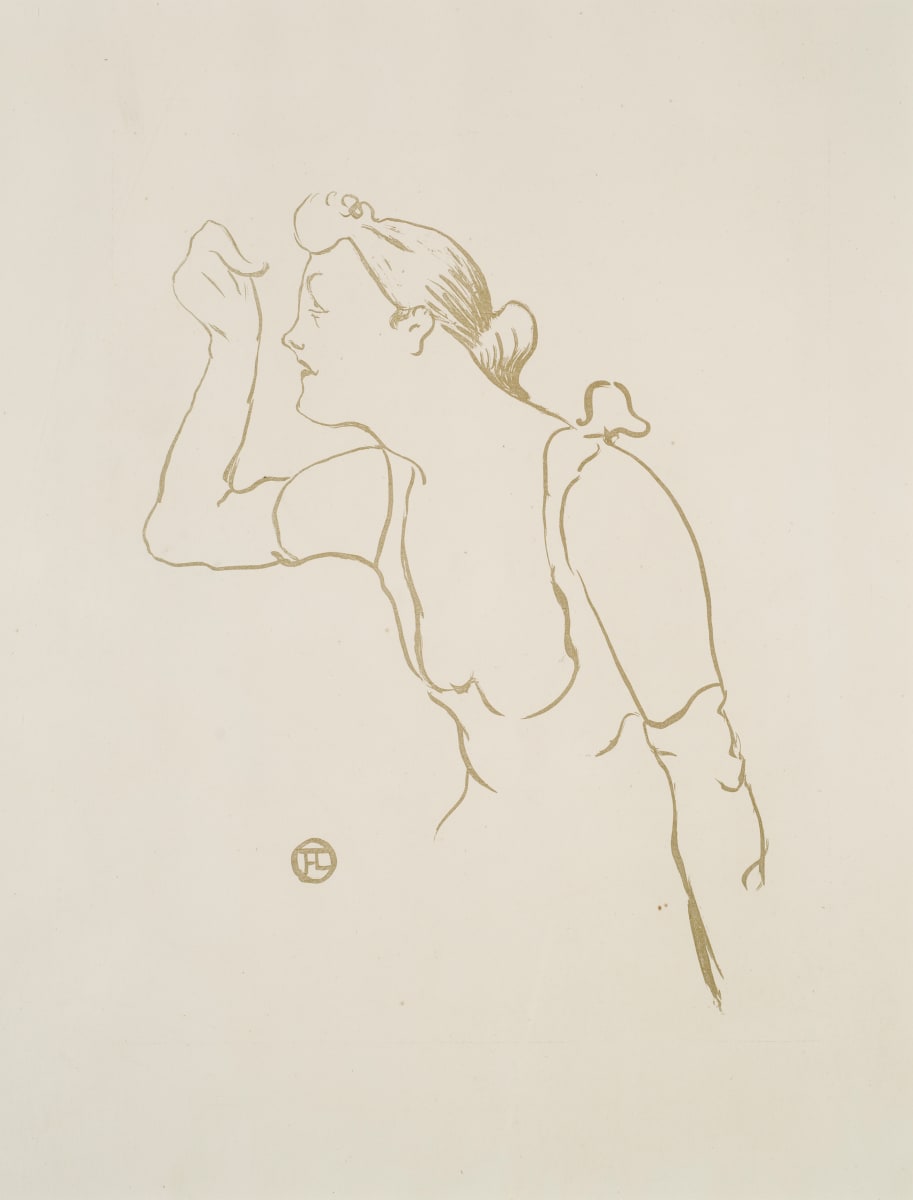 Paula Brebion by Henri de Toulouse-Lautrec 