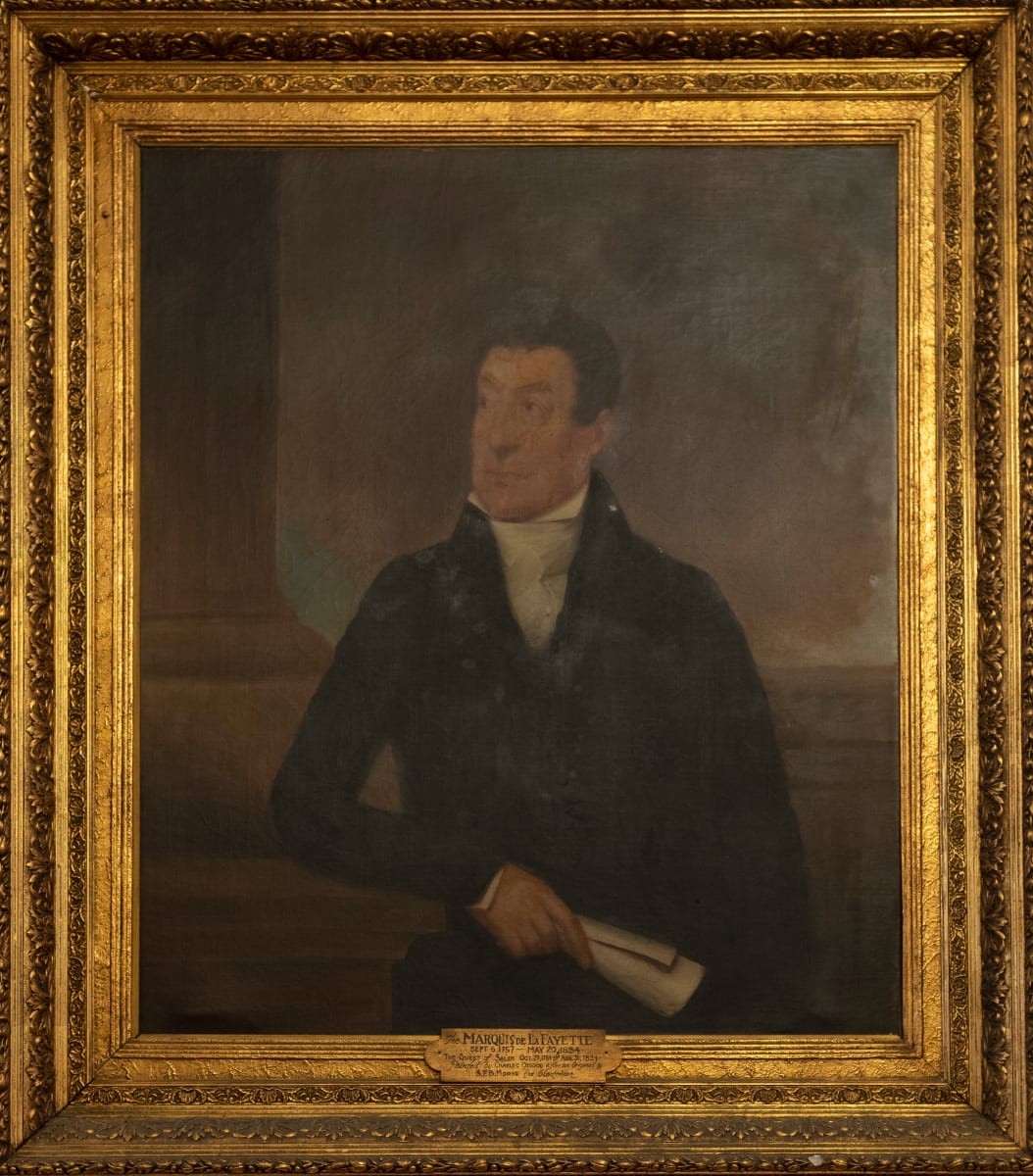 Portrait of the Marquis de Lafayette by Charles Osgood 