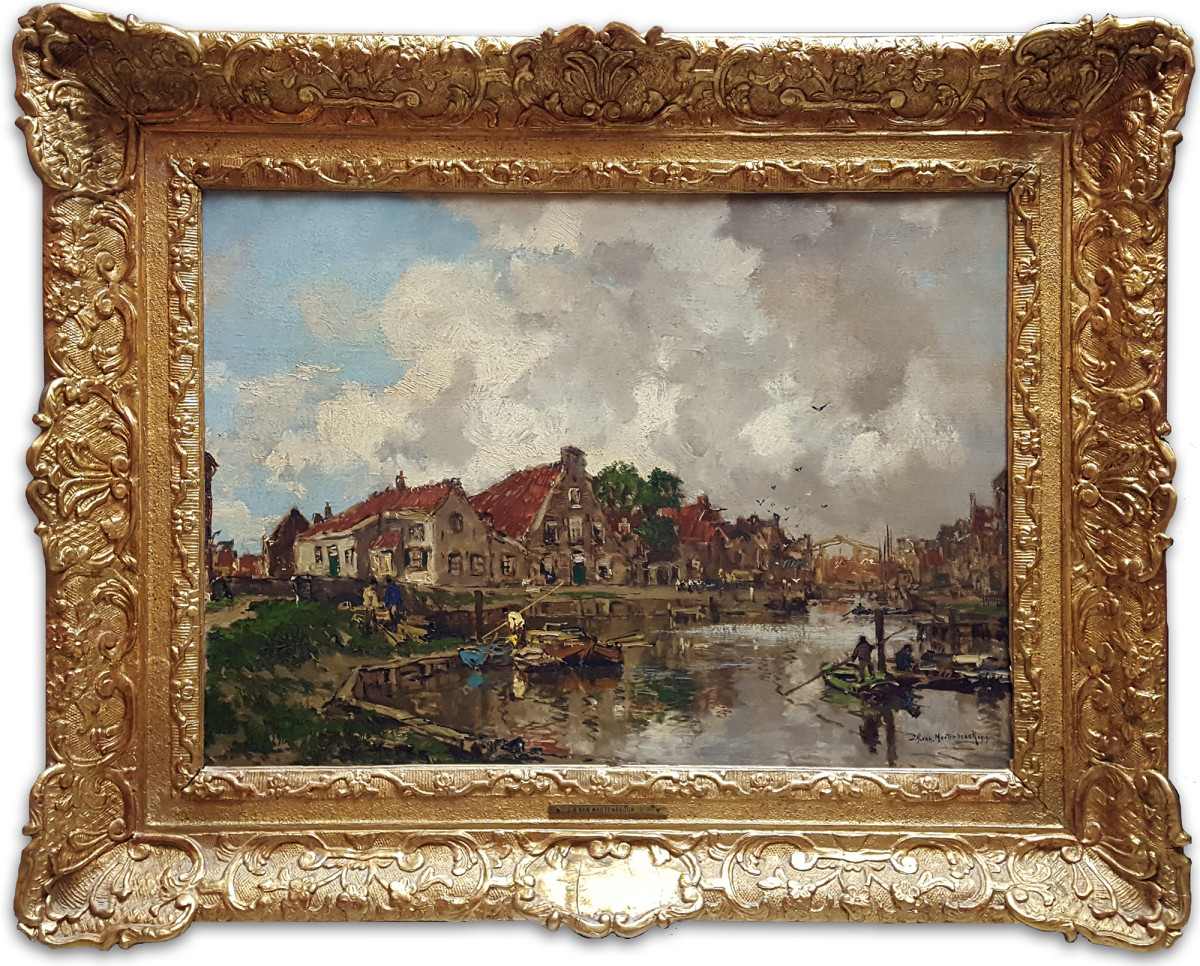 Delfthaven, 1919 by Jan Hendrik van Mastenbroek(1875-1945) 
