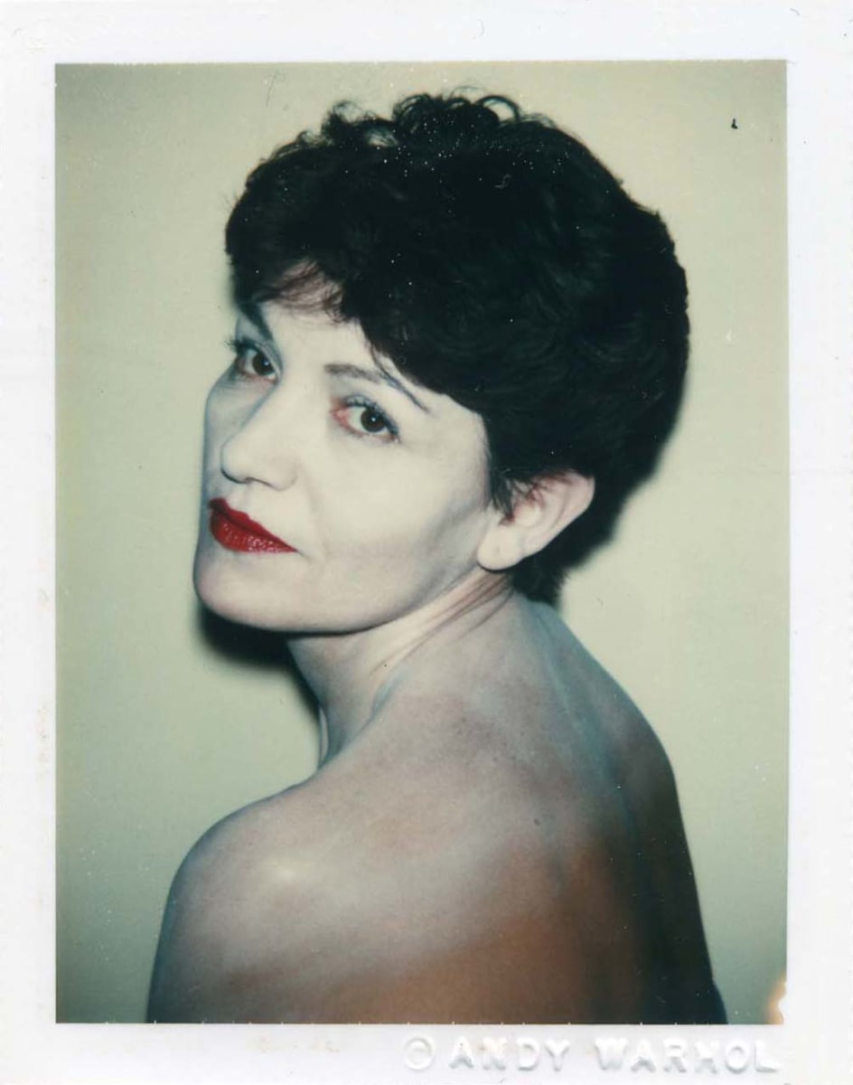 Unidentified Woman (Short Dark Hair) by Andy Warhol 