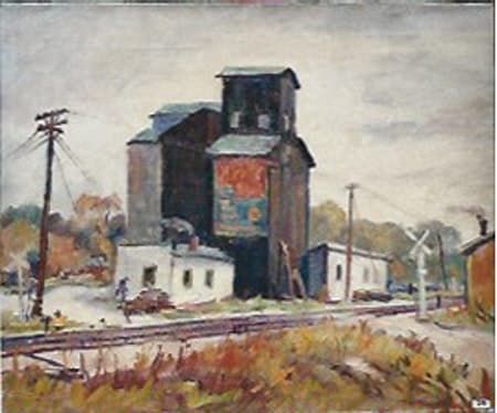 Grain Elevator by Tunis Ponsen, Image 1.