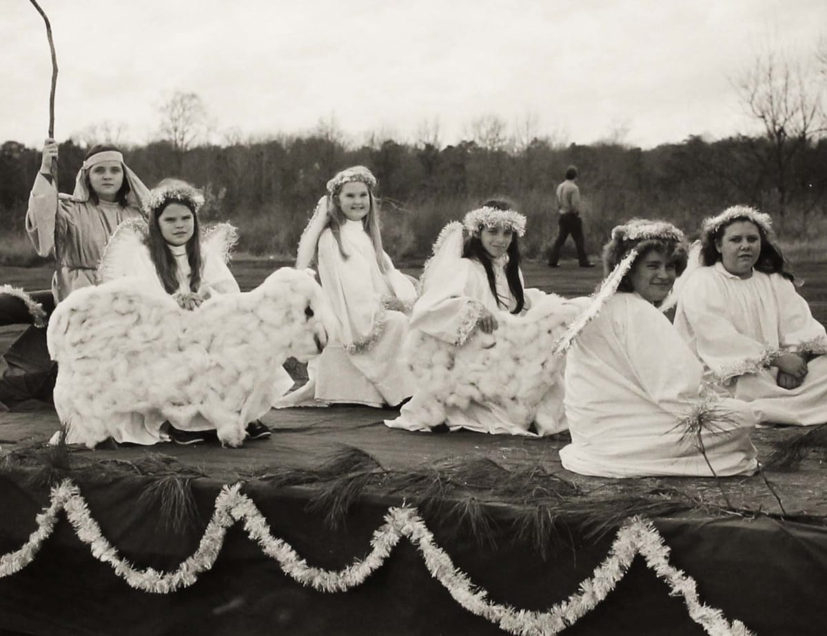 Quankey Baptist with x-mas Float by Roger Manley, Image 1.