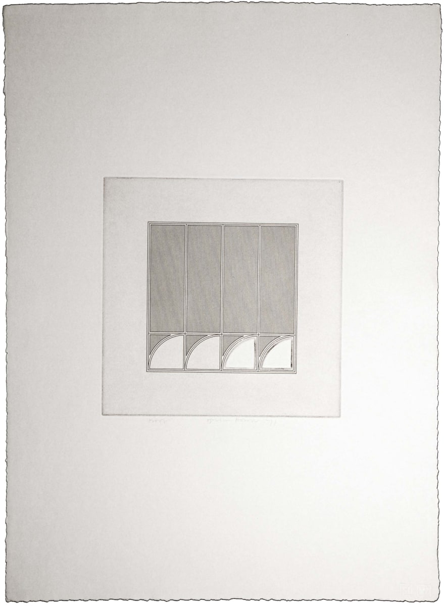 Arc Within a Square VII by Gordon House, Image 1.