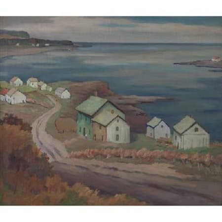 Gaspe Shore by Tunis Ponsen 