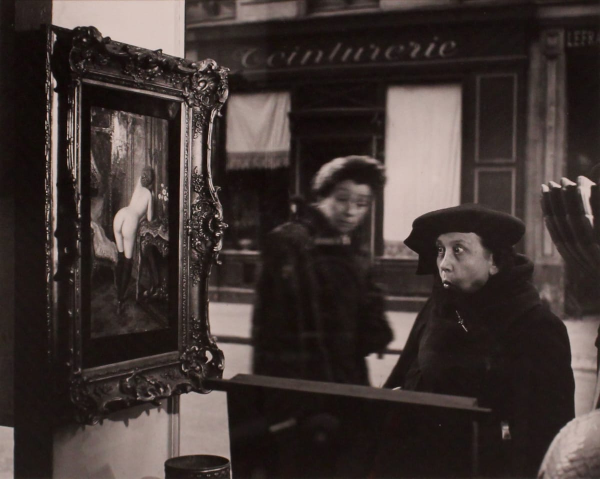 La Dame Indignee by Robert Doisneau 