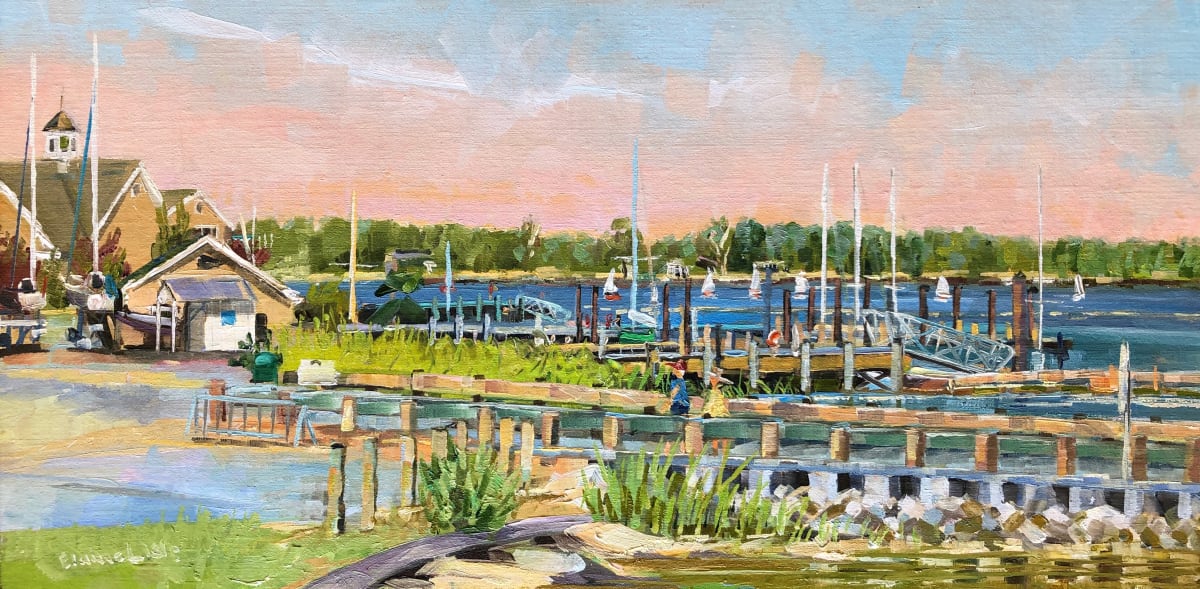 Sailing Camp Regatta by Elaine Lisle, Image 1.