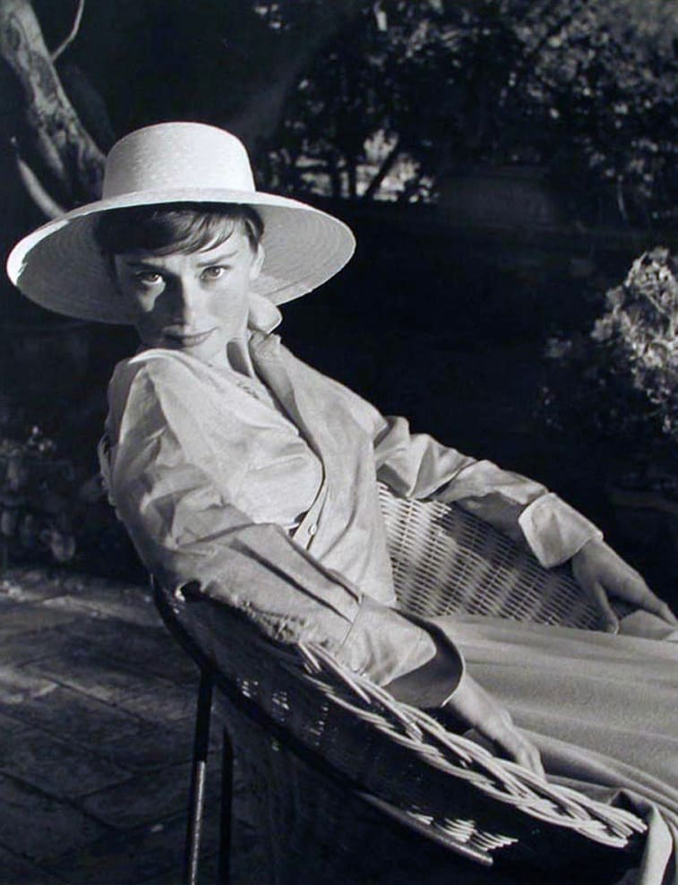 Audrey Hepburn by Philippe Halsman, Image 1.