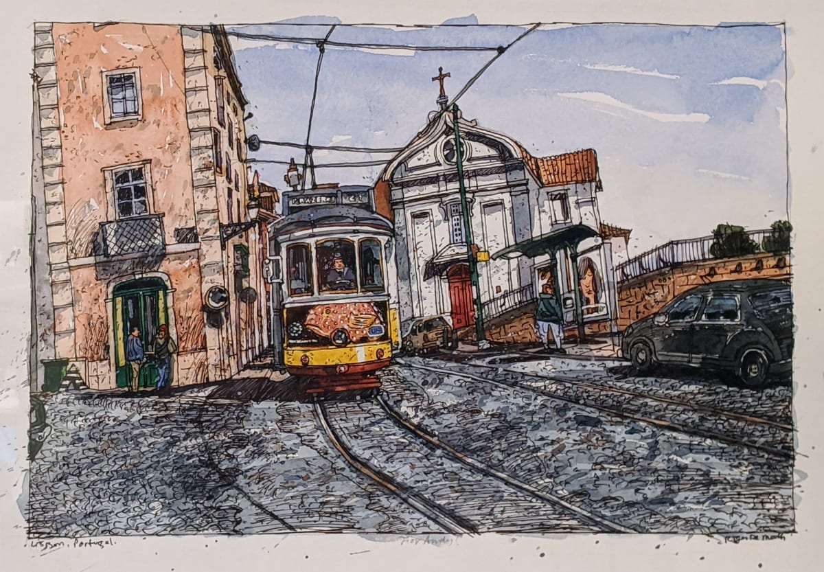 Lisbon Trolly* by Roger DeMuth 