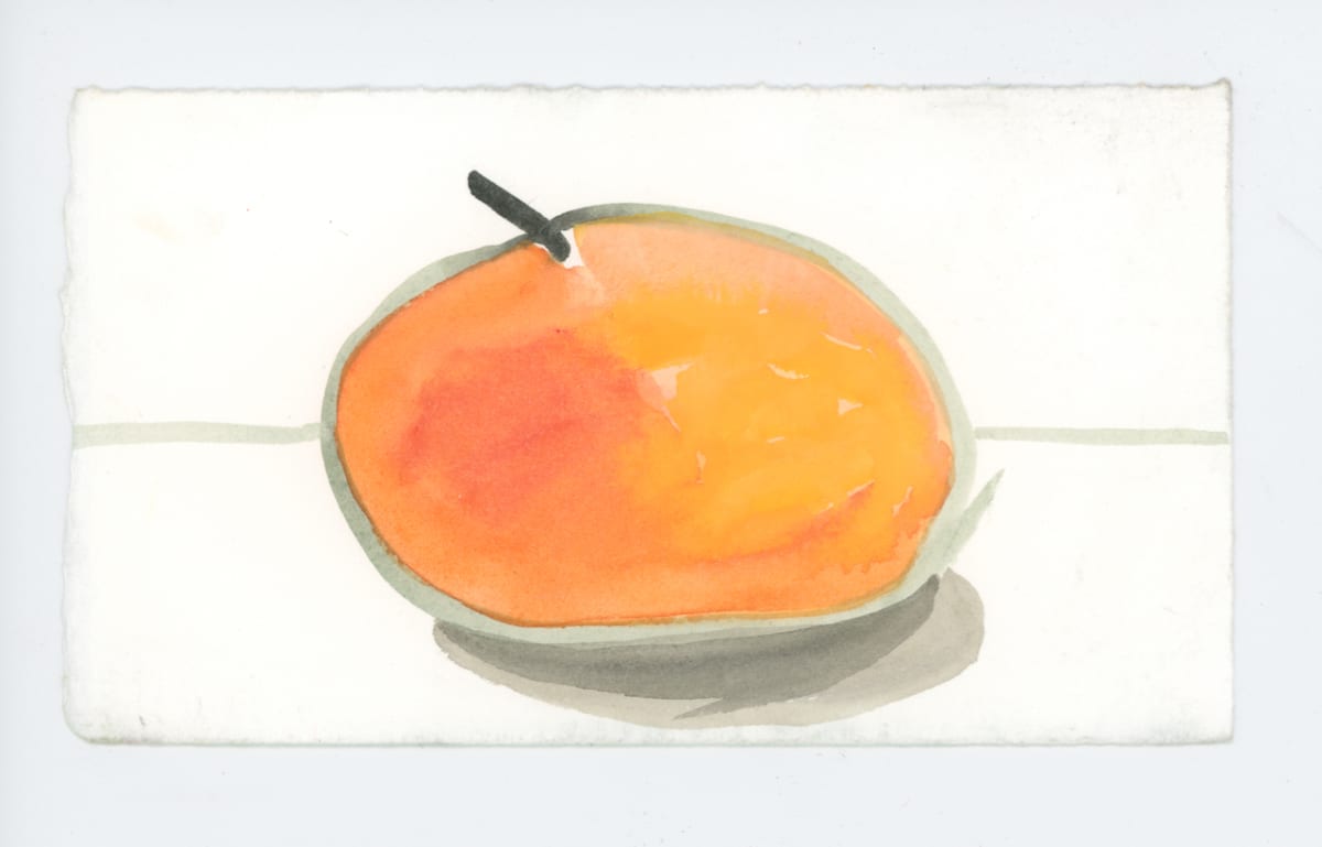 A Wild Persimmon Near the Union Arch Bridge, #1925, Image 1.