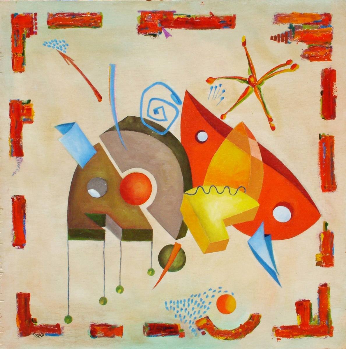 Learning Abstraction by Clemente Mimun, Image 1.