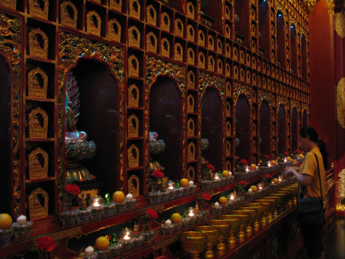 At the Temple by Arnold C. Paulino, MD 