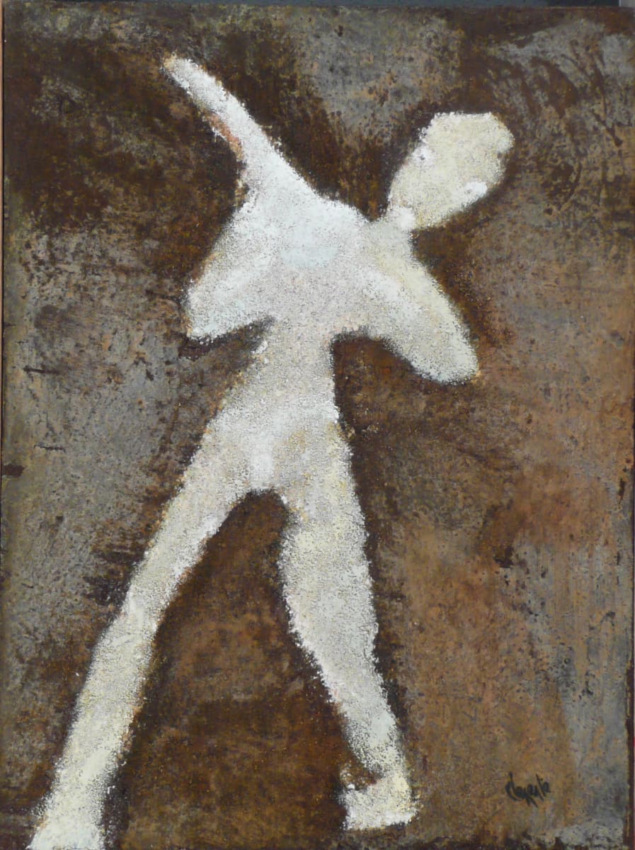 White Violinist by Clemente Mimun 