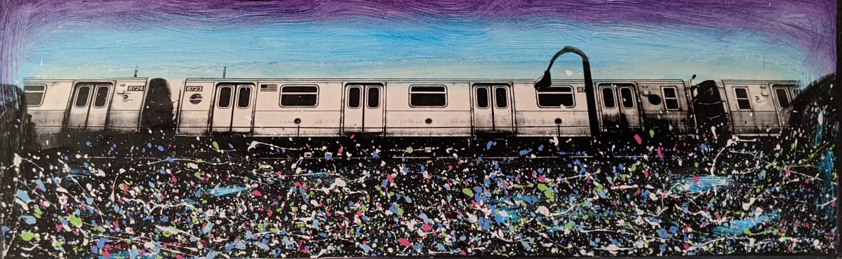 Subway Train Daylights* by Estaban Kremen 