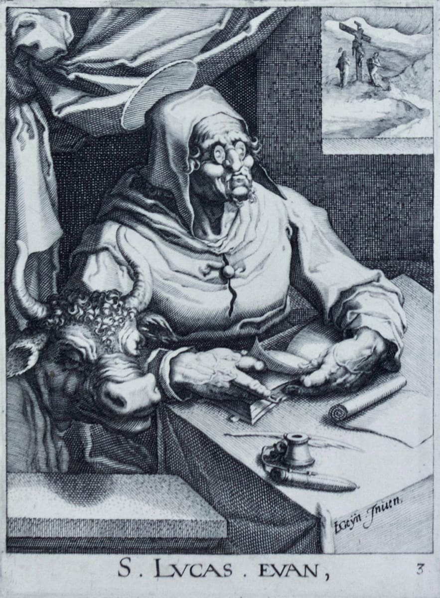 The Four Evangelists, St. Luke by Jacques de Gheyn, Image 1.