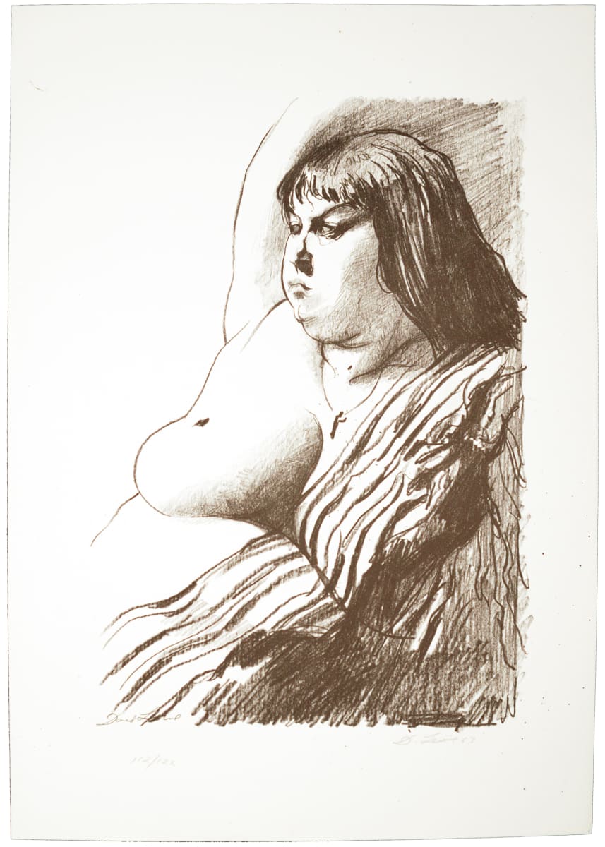 Fat Girl by David Levine, Image 1.