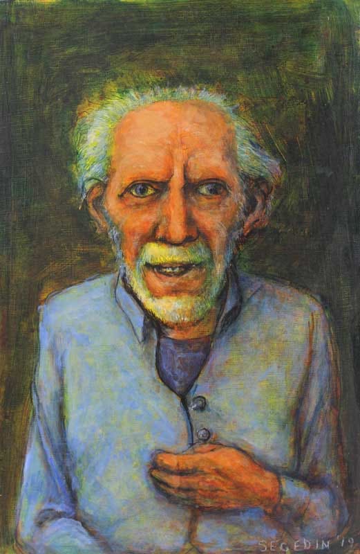 Self Portrait (November 2019) by Leopold Segedin, Image 1.