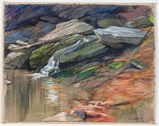 Stream to Chattahoochee by Junko Rothwell 