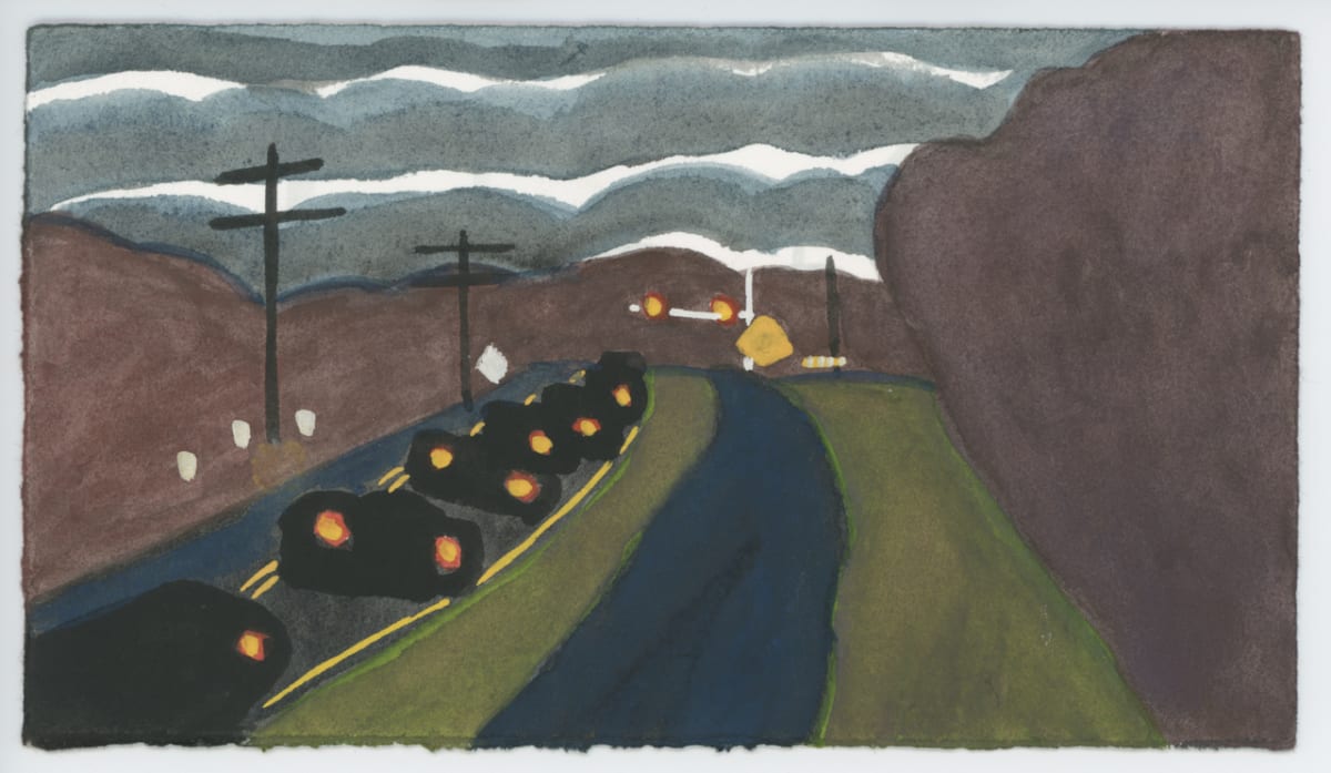 Waiting at the Bridge, #1541, Image 1.