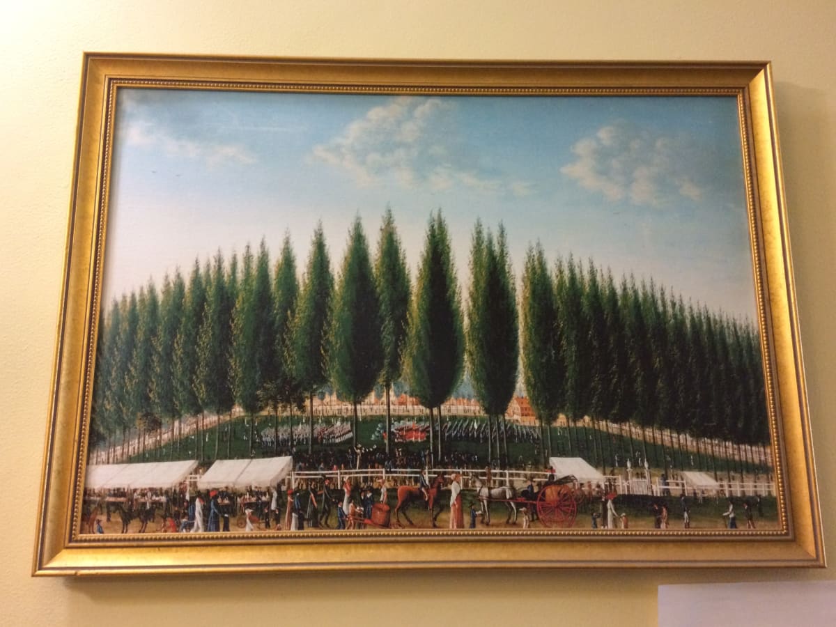 Salem Common on Training Day, 1808, Image 1.