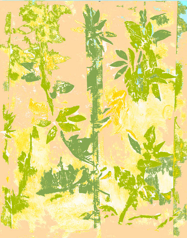 Tropical Bamboo Series: Bring on the Sun (bamboo light) by Barbara Jacobs 