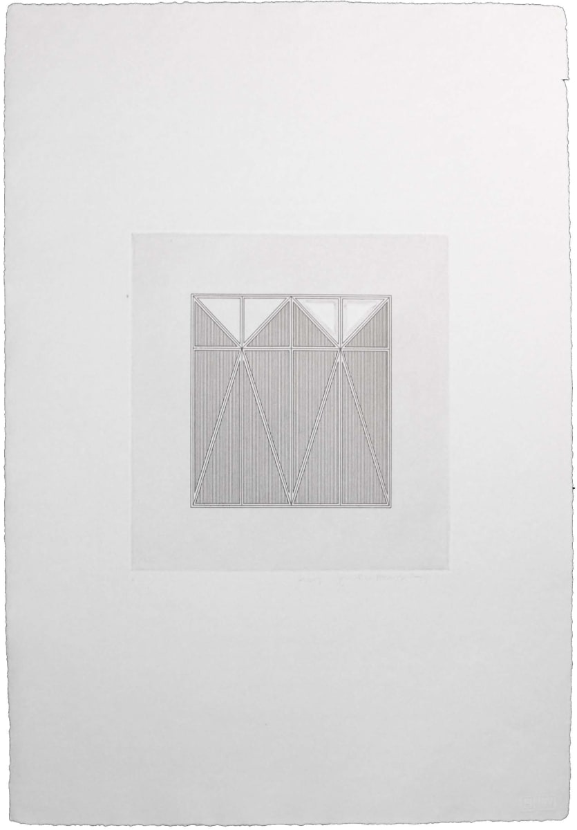 Triangles Within a Square VIII by Gordon House, Image 1.