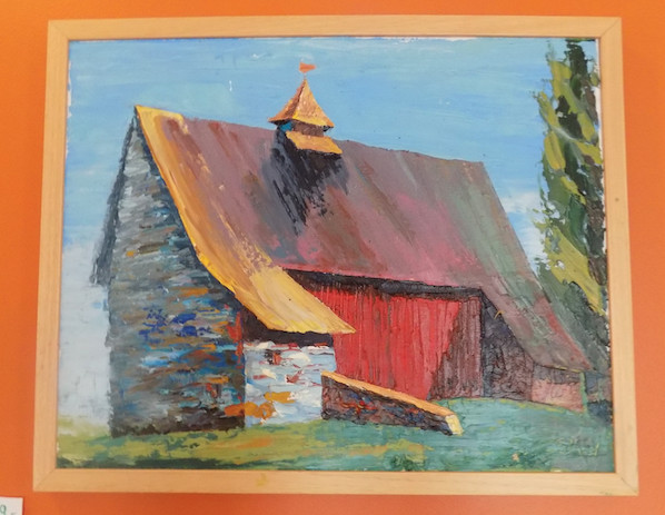 Springton Manner -Barn Portrait by Barnlady  Image: sold