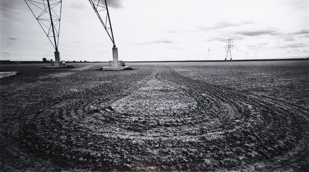 Plough Patterns and Power Poles, Human Island, California by Robert Dawson 