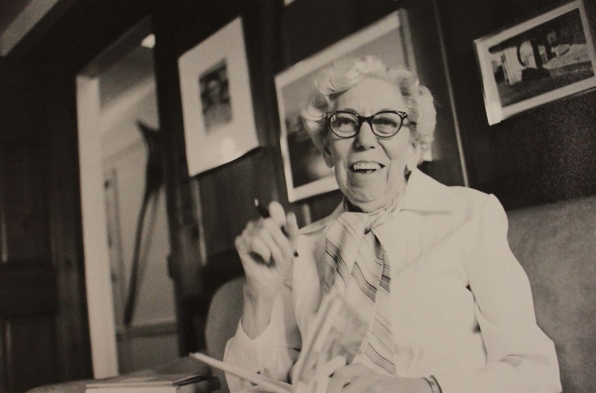 Eudora Welty, New Haven, Conn. by William R. Ferris, Image 1.