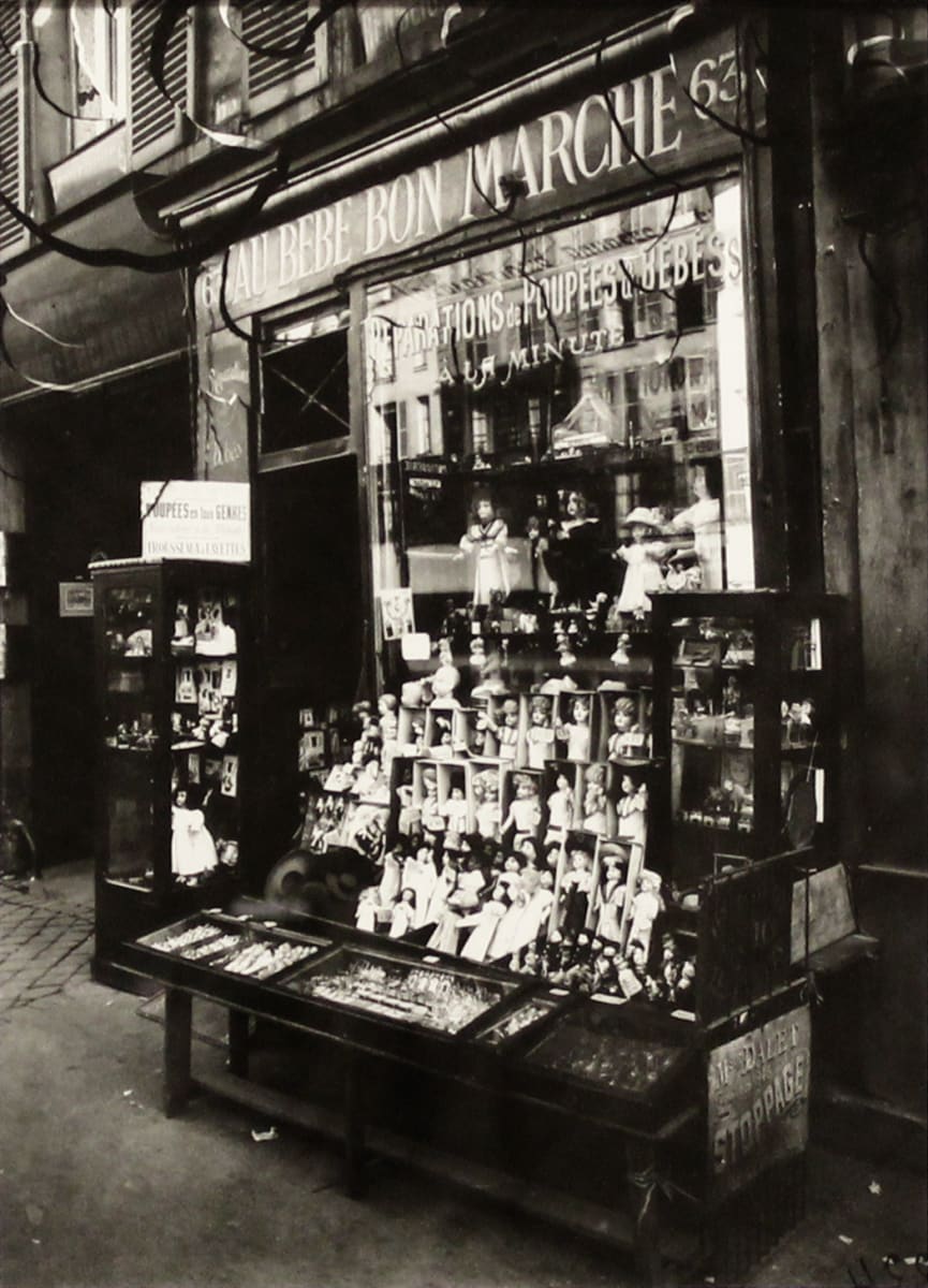 Boutique, rue de Sèvres by Eugene Atget, Image 1.