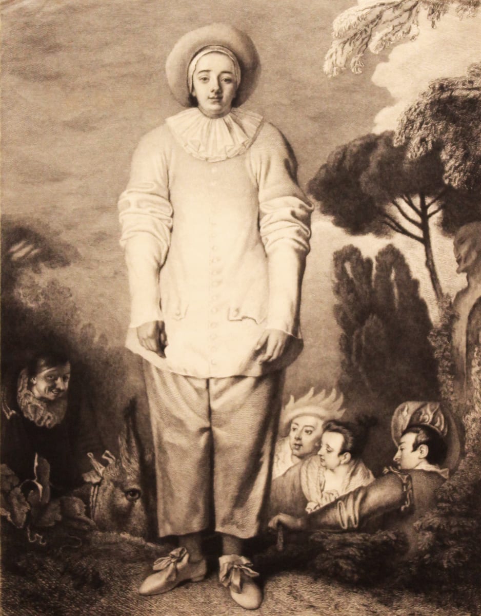 Gilles by Léopold Flameng, Image 1.