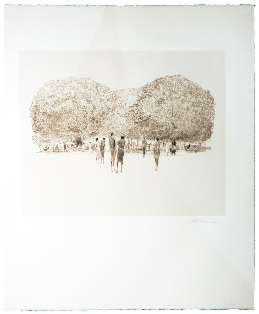 Trees and Figures II by Harold Altman, Image 1.