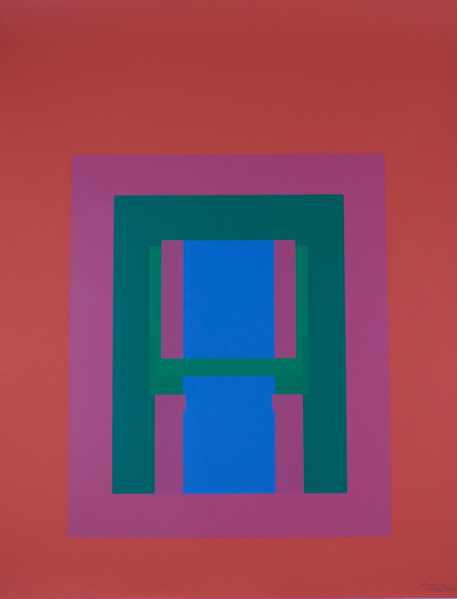 Paradise Suite - Red by Robyn Denny, Image 1.