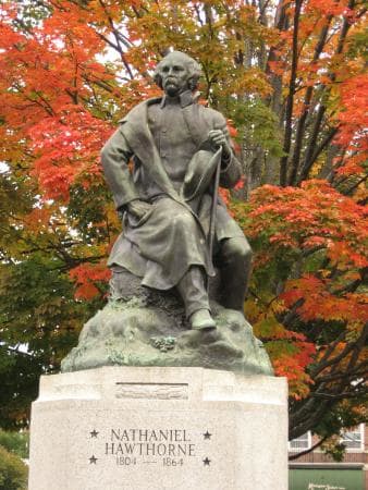 Nathaniel Hawthorne Monument by Bela Lyon Pratt Gorham Company 