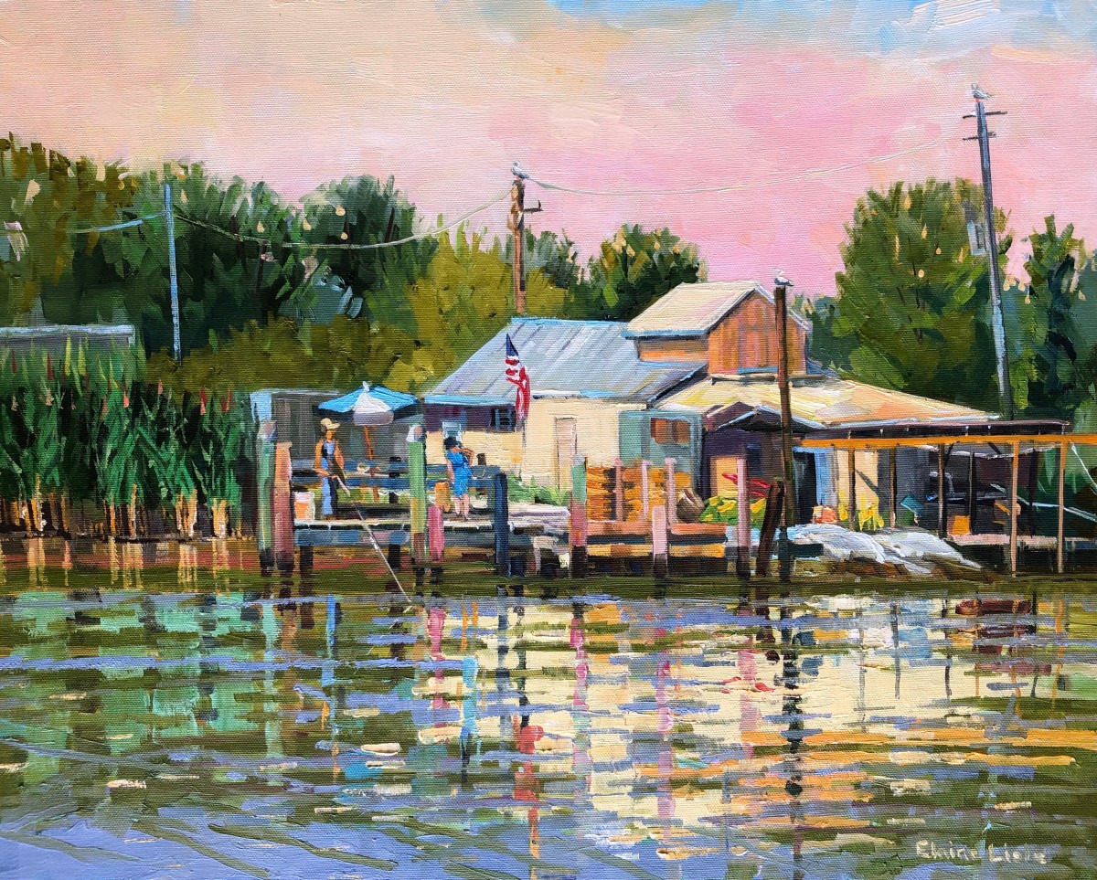 Catching Breakfast by Elaine Lisle 