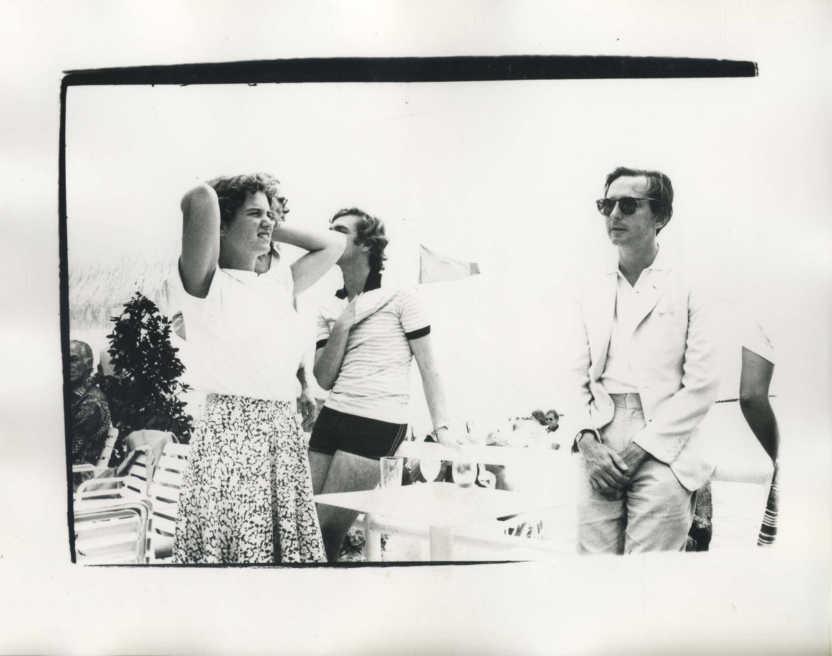 Kerry Kennedy, Fred Hughes, and Unidentified Man by Andy Warhol 