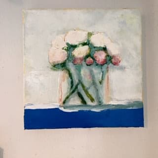 White Flowerrs by Anne Harney 