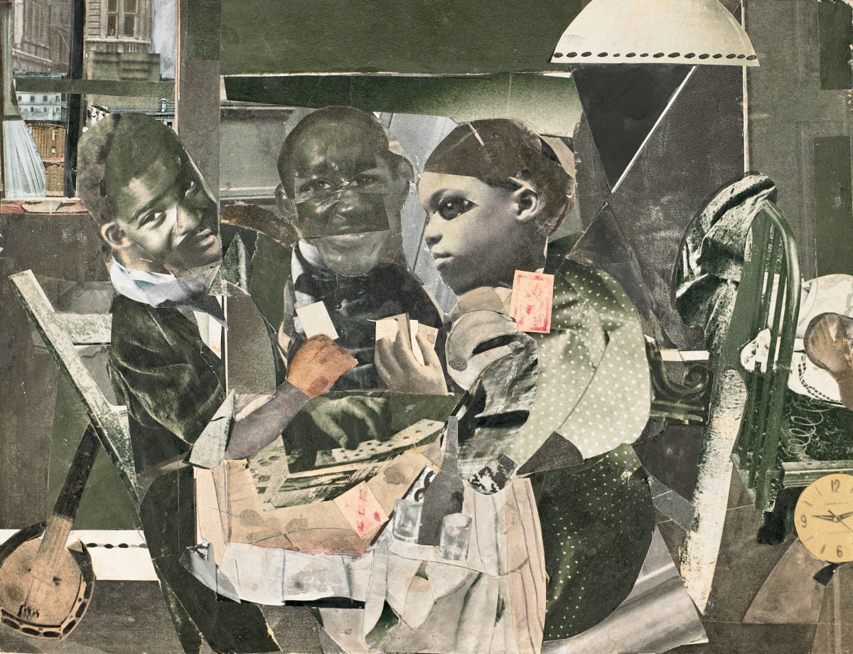 Evening 9:10, 461 Lenox Avenue by Romare Bearden 