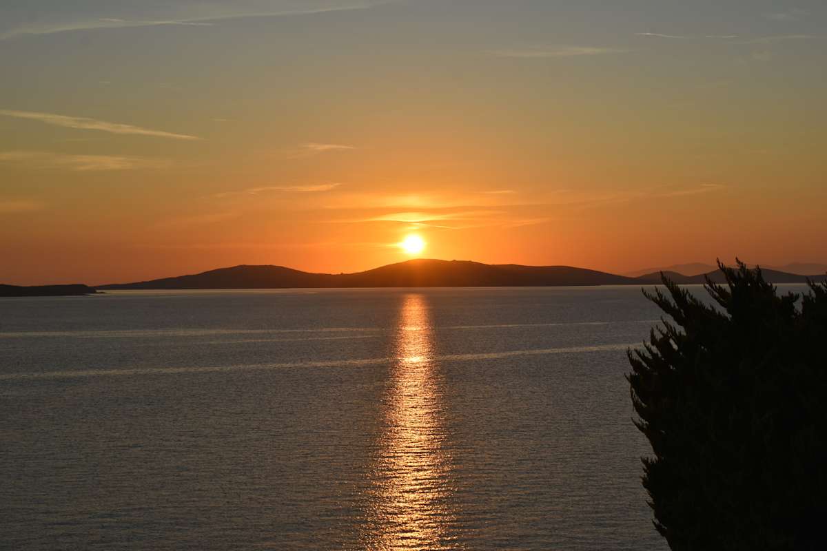 Mykonos Sunset by Diane L. Onak, Rn, Image 1.