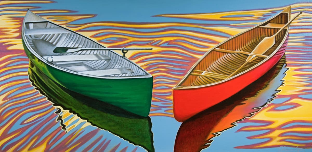 Complementary Canoes by Brandy Saturley 