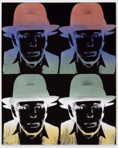 Joseph Beuys by Andy Warhol, Image 1.