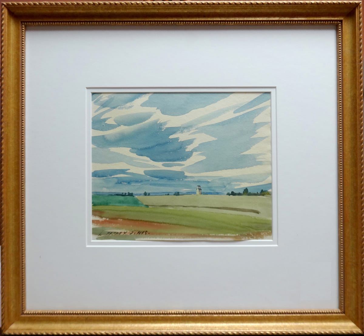 The Elevator by Llewellyn Petley-Jones (1908-1986) 