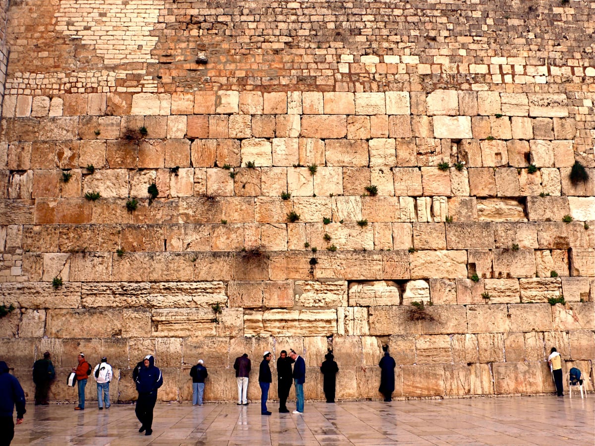 Remembrance - The Western Wall of the Temple Jerusalem by Robert G. Grossman, MD 