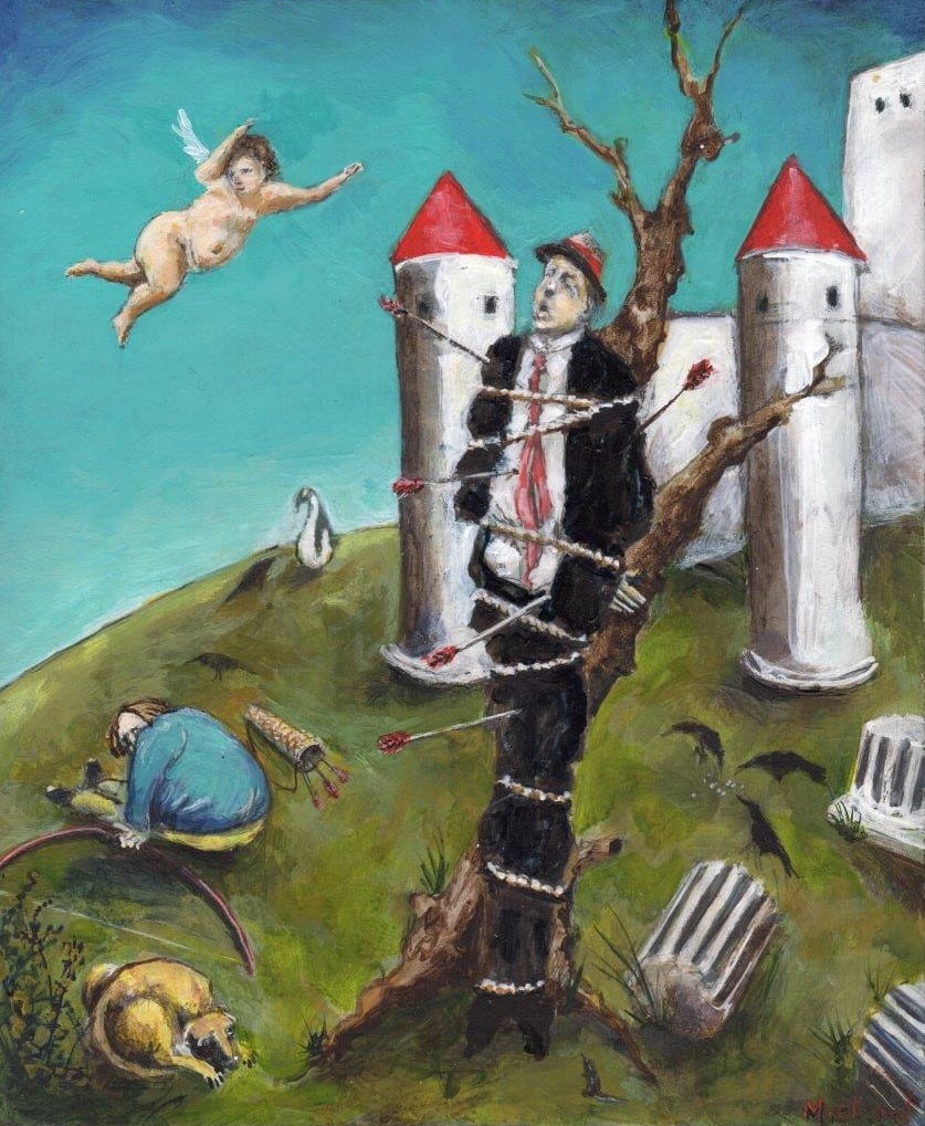 The Patron Saint of Archers by Michael Hermesh 