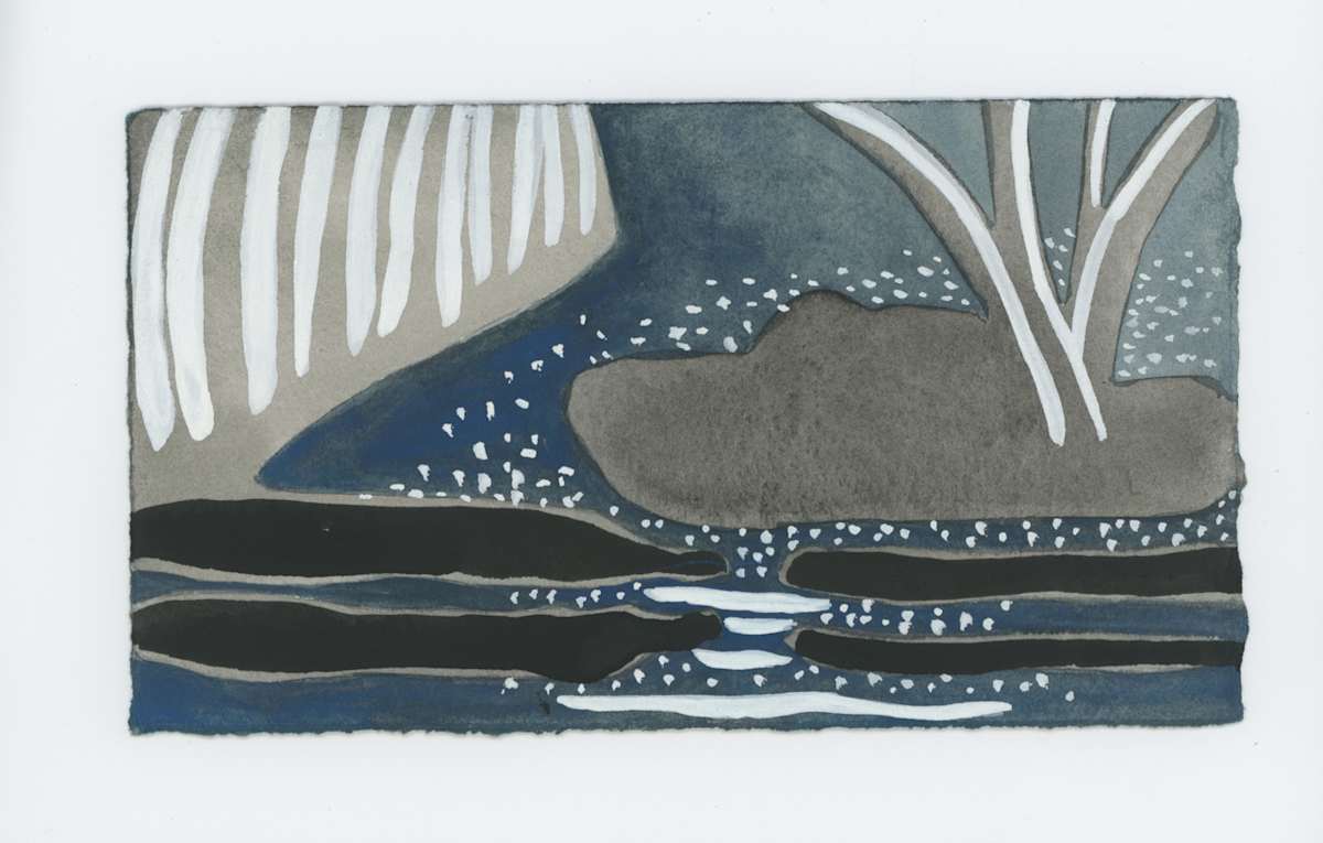 A Rainy Day, #1832, Image 1.
