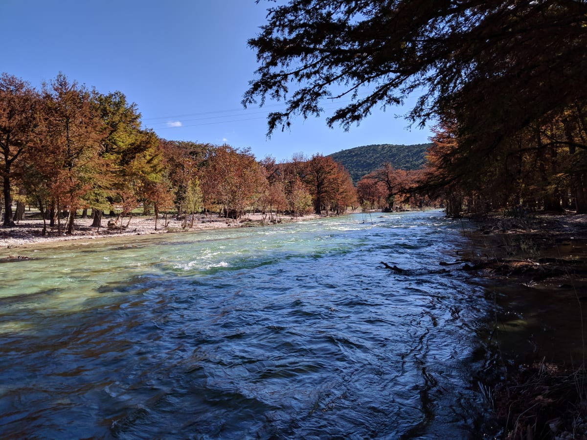 Frio River by Caroline Docwra 