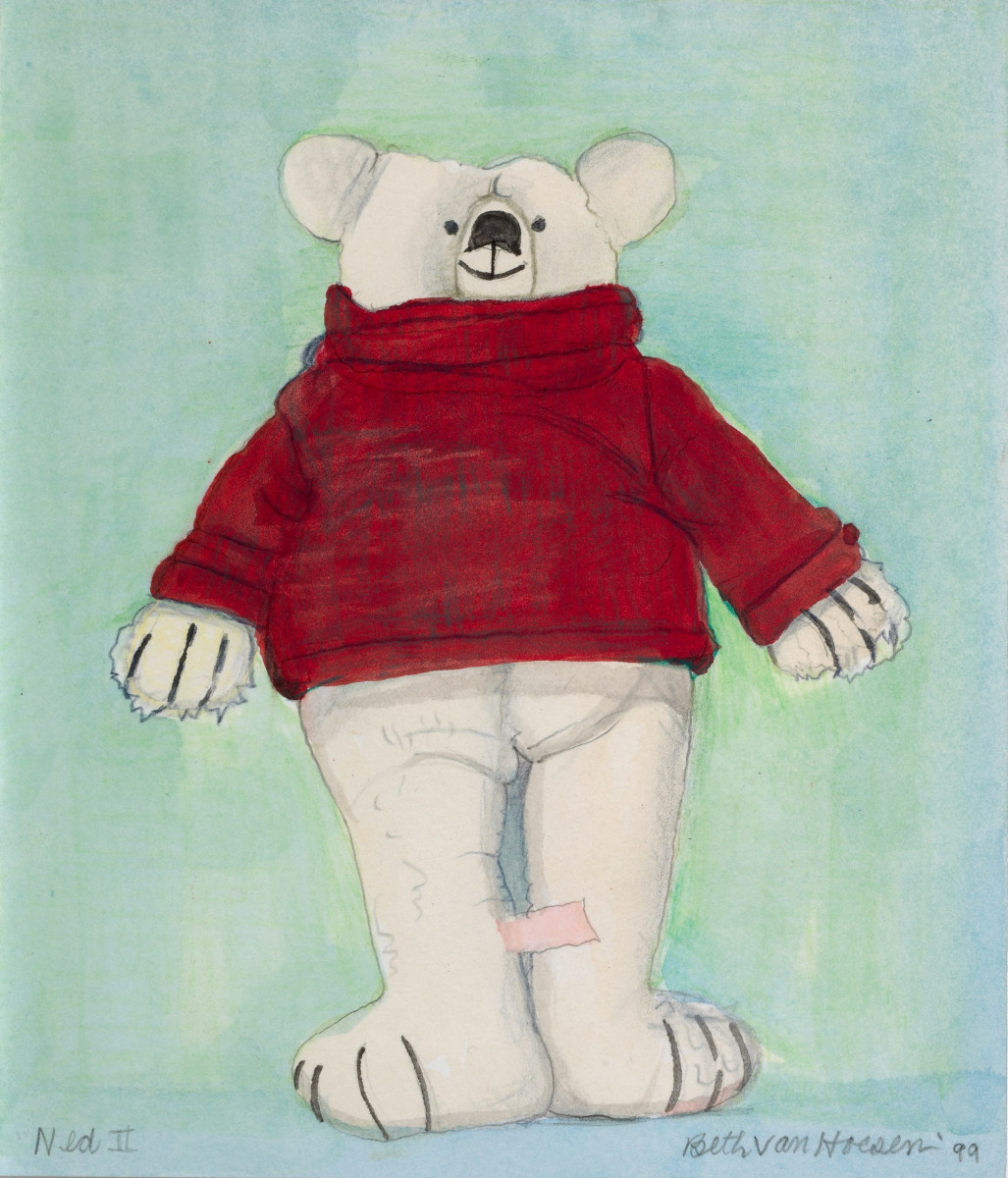 Ned II (Teddy Bear) by Beth Van Hoesen 